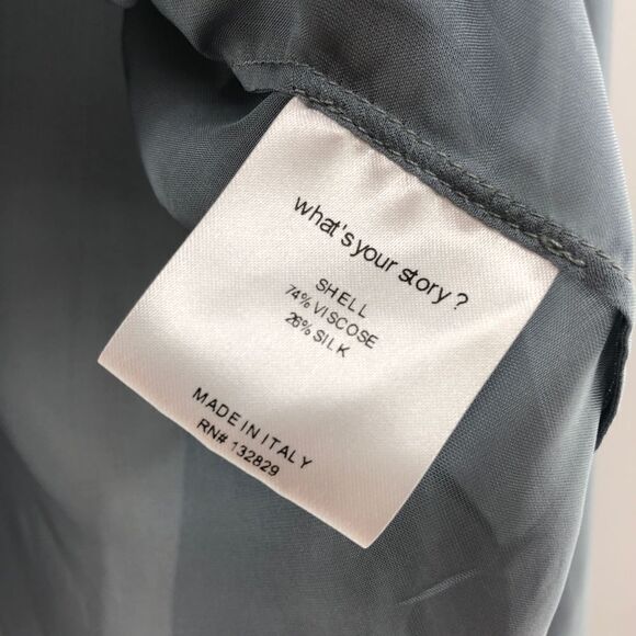 Weekend Stories Ria Blouse in Blue Gray XXS - Picture 7 of 10